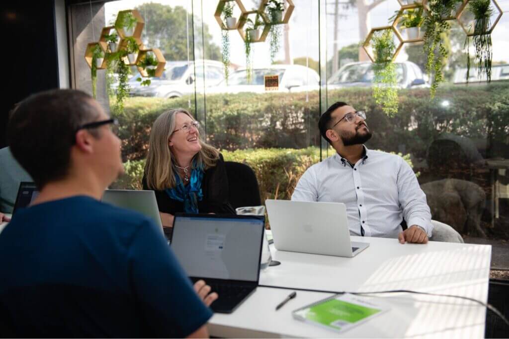 Team members from our digital agency for nonprofits